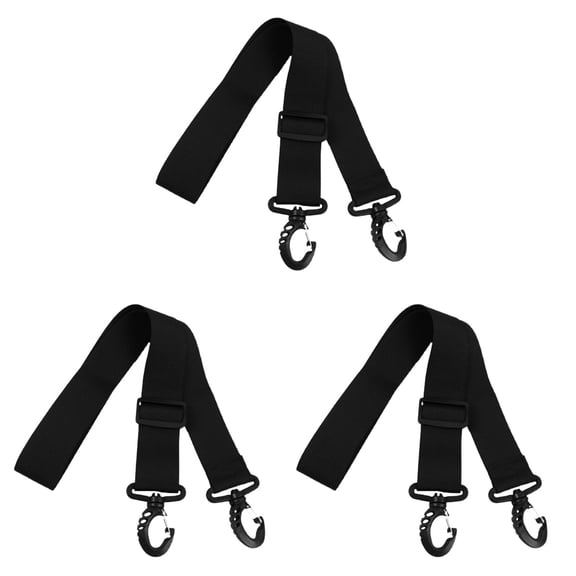 BERTDOMD 3-Pack Portable Ski Boot Carrier Straps, Snowboard Boot Hand Carry Straps for Easy Transport