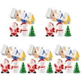 thumbnail image 1 of BERTDOMD 35 pcs Miniature Christmas House Decors Xmas Miniature Village Resin Crafts Decorations (Mixed Style), 1 of 6