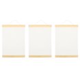 thumbnail image 1 of EXHUMKY BERTDOMD 3pcs Small Canvases for Kids Art Creation Wooden Frame Blank Drawing Board, 1 of 6