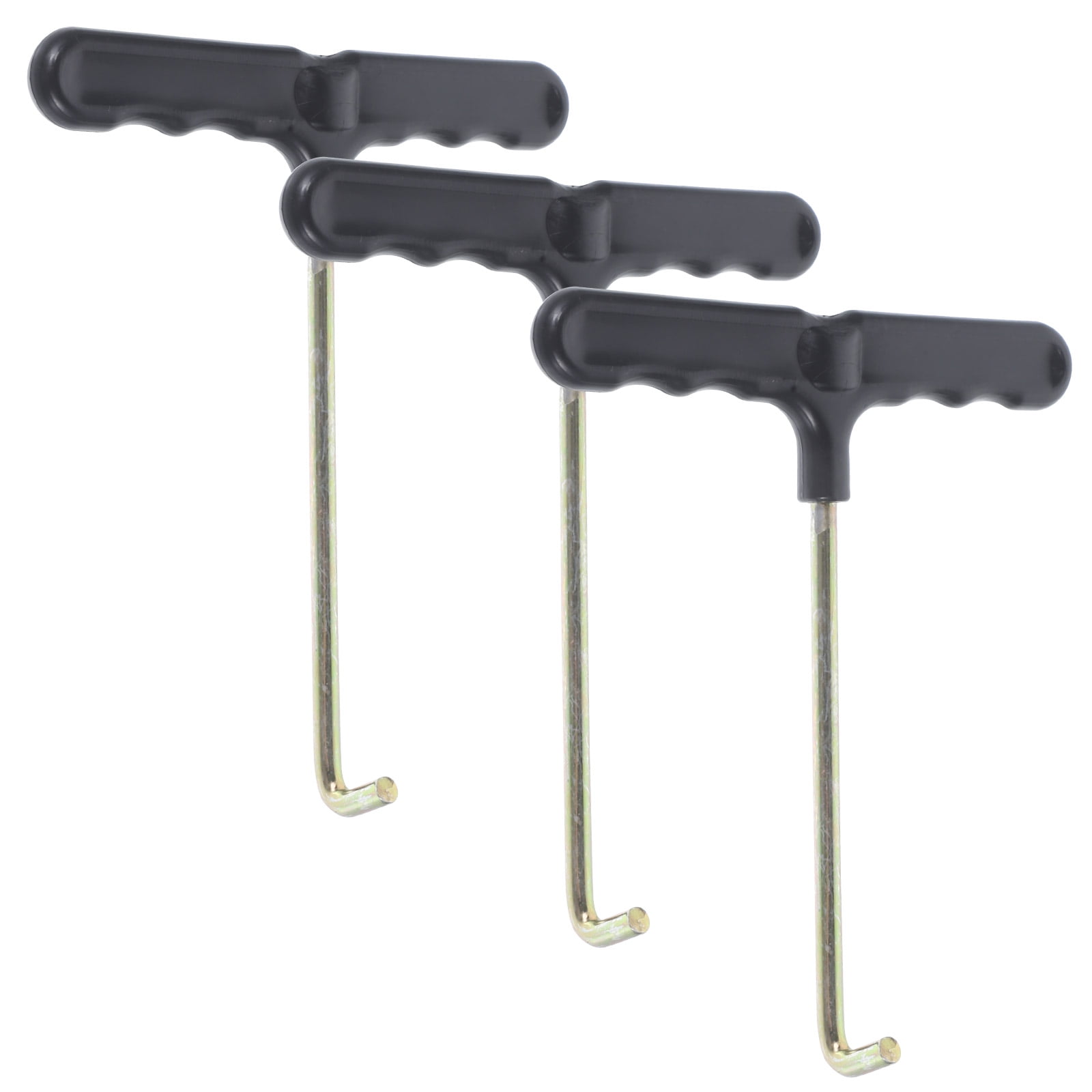 4 Pcs Portable Trampoline Spring Hook Tool T Hook Outdoor Puller ...