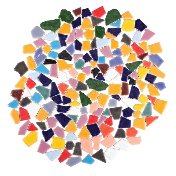 BERTDOMD 400g Ceramic Tile Irregular Stone DIY Home Decor Tiles