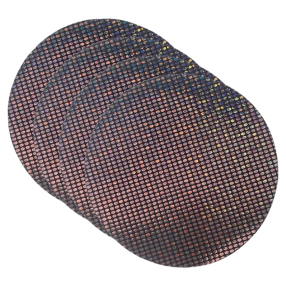 EXHUMKY BERTDOMD 4pcs Universal Car Coasters Small Item Storage Black