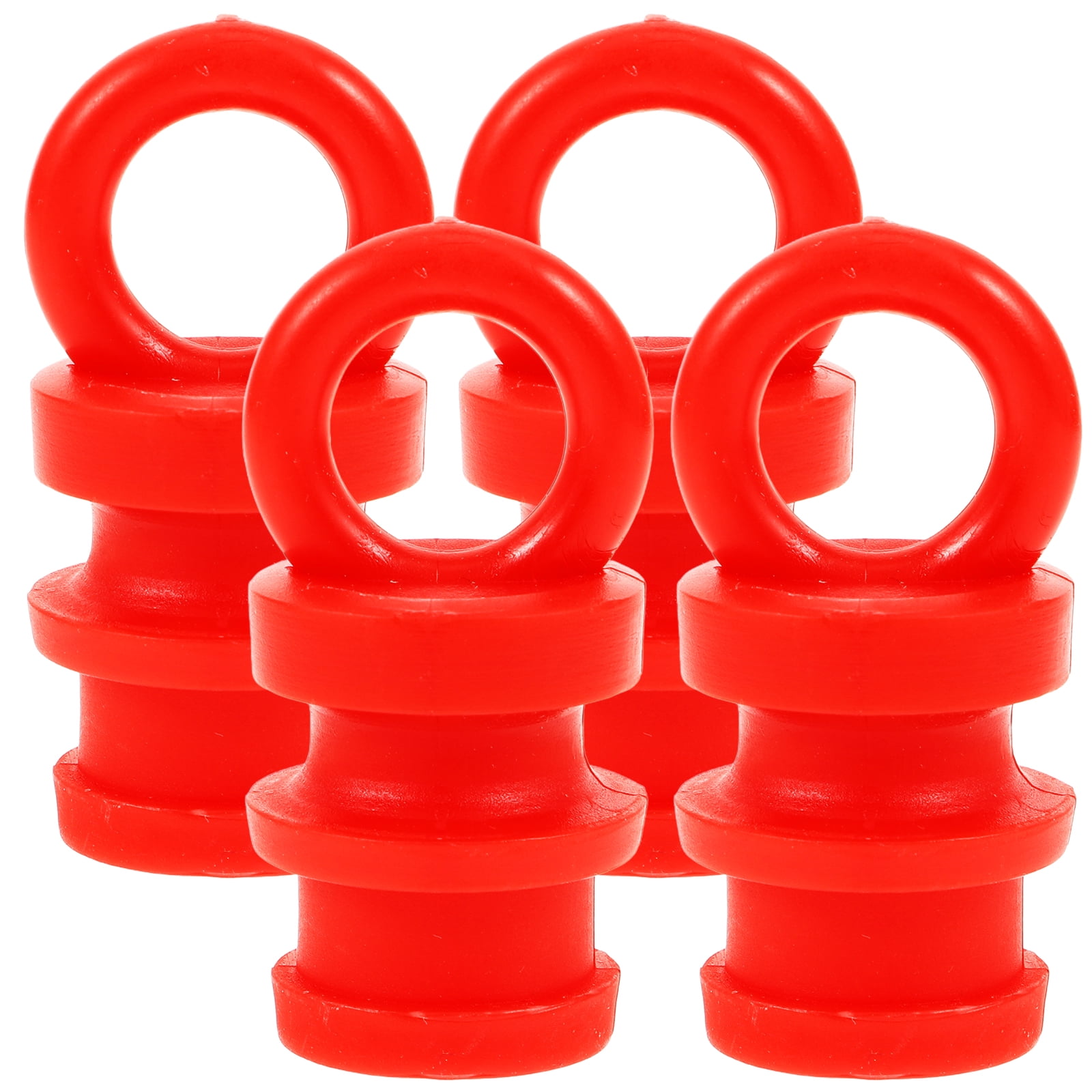 BERTDOMD 4pcs External Post Caps Warning Post Caps Railing Post Cover ...