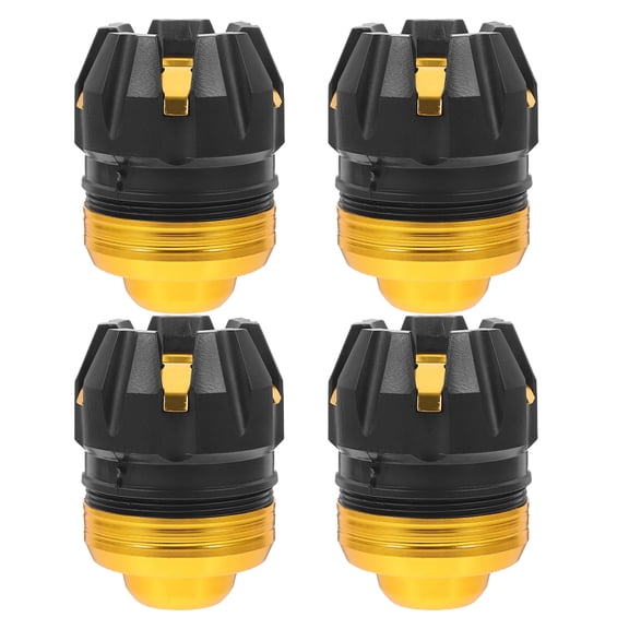 BERTDOMD 4pcs Motorcycle Frame Sliders Crash Protectors Wheel Collision Guards Falling Impact Accessories