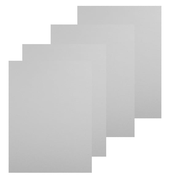 BERTDOMD 4pcs Sublimation Hanging Photo Signs Aluminum Alloy Blank Poster Signs for Custom Printing