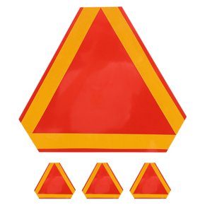 Orange Triangle Sign