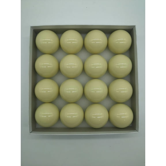 EXHUMKY Training Cue Ball White Resin Billiard Training Equipment Practice Sight Beginners 4pcs