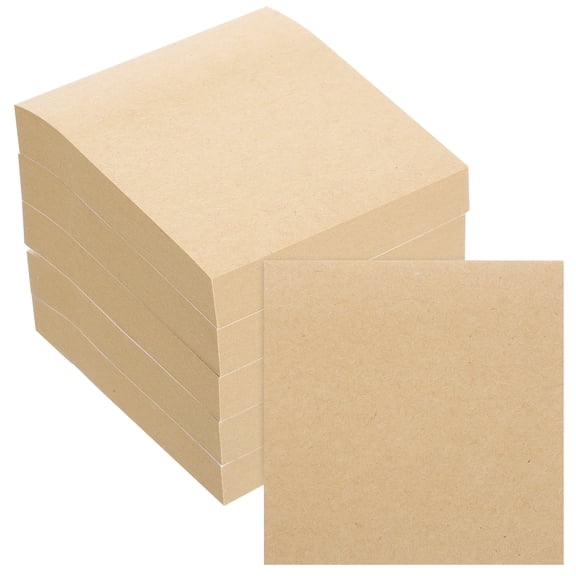 EXHUMKY BERTDOMD 5Set Sticky Index Tabs Tearable Paper Pads for Office Workers