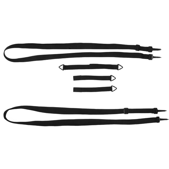 BERTDOMD 5-Pack Adjustable Patio Umbrella Securing Straps, Heavy-Duty Parasol Fixing Straps for Outdoor Use