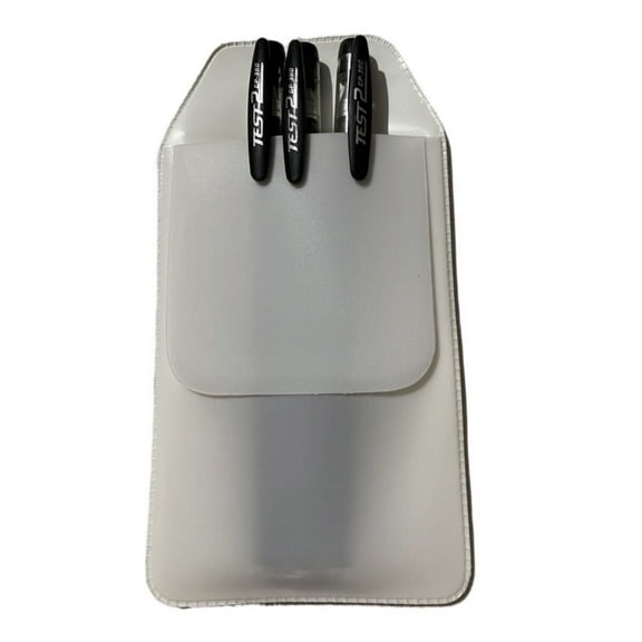 BERTDOMD 5-Pack Pocket Protectors for Mens Shirts, PVC Pen Holders Organizer for Lab Coats, , Doctors, Pen Pockets and Sleeves