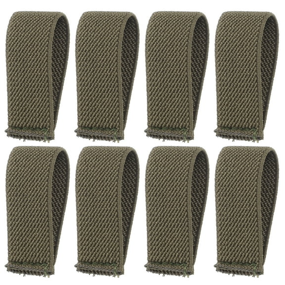 BERTDOMD Elastic Nylon Webbing Strap Holders and Retainers for Backpack Straps, and Adjustable