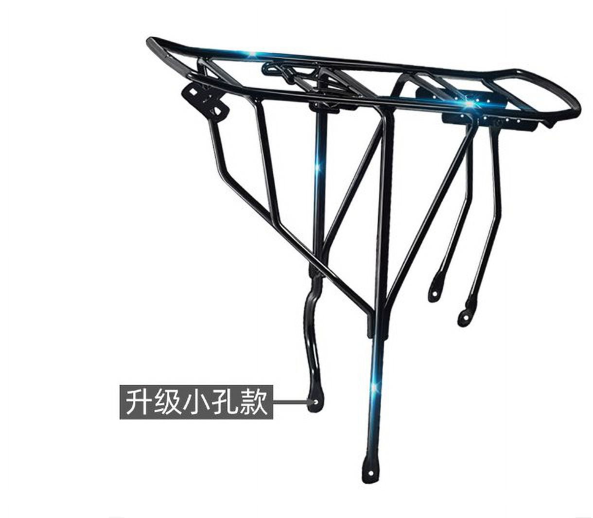 BERTDOMD Bicycle Rack For Back Bicycle Bike Rear Rack Bicycle Basket Support Bracket Heavyduty
