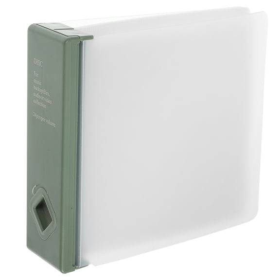 BERTDOMD Portable CD Storage Case with Large Capacity Disc Organizer for DVDs, Car Travel, and