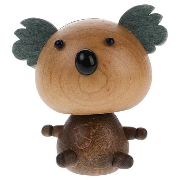 BERTDOMD Car Dashboard Bobblehead Ornament Animal Craft Decorative Car Interior Accessory