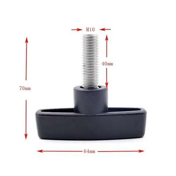 EXHUMKY Black Aluminum Hood Lift Support Clamp Universal Fit for Car Use Durable and Portable