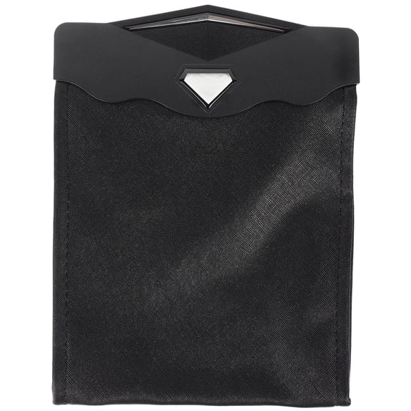 BERTDOMD Car Trash Bin with LED Light, Auto Garbage Container and Storage Organizer Box for Vehicle Cleanliness