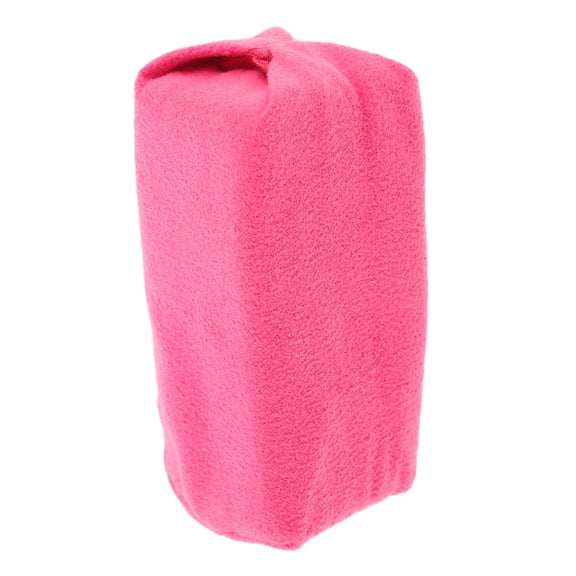 EXHUMKY BERTDOMD Rosy Rectangular Car Waxing Sponge Polishing Pads for Detailing and Cleaning 1Pack
