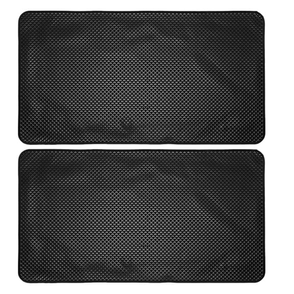 EXHUMKY Car Interior Anti Skid Mat BERTDOMD Organizing Phone and Keys 2Pack