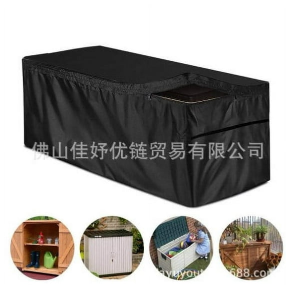 BERTDOMD Decks Box Cover Outdoor Storage Box Cover Outdoor Decks Storage Container Box Patio Storage Box Cover For Furniture Decks Box Winter