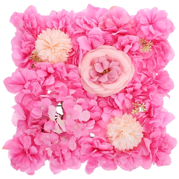 EXHUMKY BERTDOMD Artificial Rose Wall Panel for Wedding Backdrop, Party Decoration, Home & Event Floral Decor