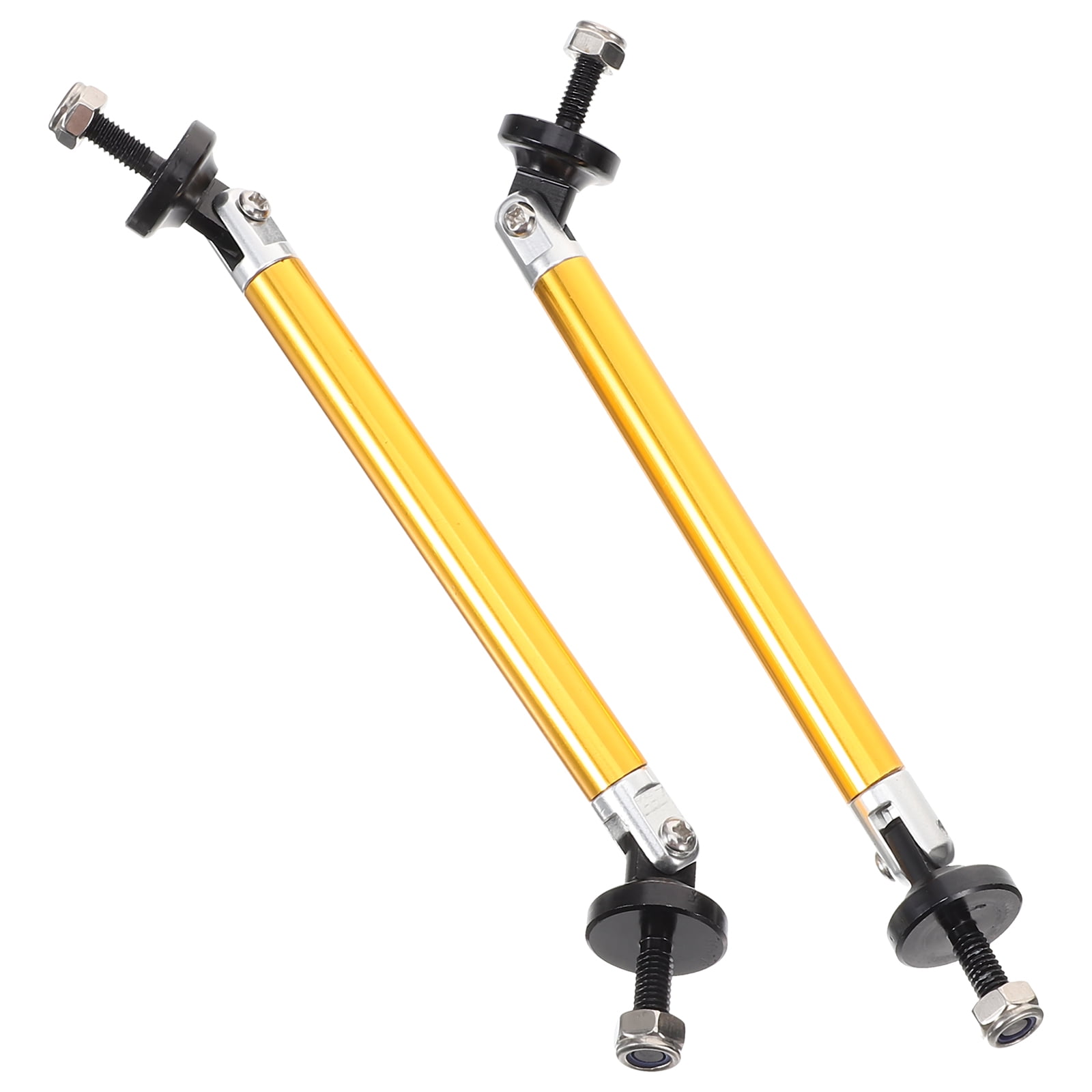 BERTDOMD 2pcs Splitter Rod Car Front Bumper Lip Splitter Front Bumper Lip Splitter Strut Rod