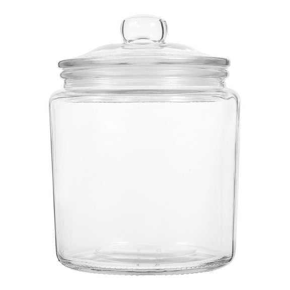 BERTDOMD Glass Clear Sealing Jar Transparent Pickle Jar Fermentation Food Jar Large Pickle Jar Convenient Glass Jar