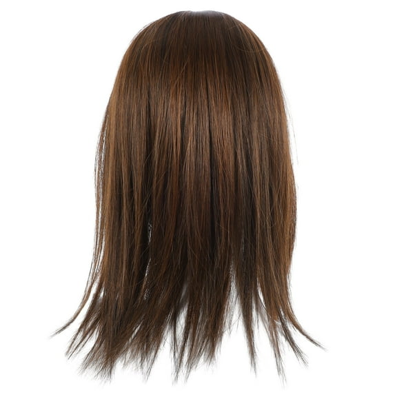 BERTDOMD Hair Volume Topper Women Hairpiece Wiglet Straight Wig Synthetic Hair Piece