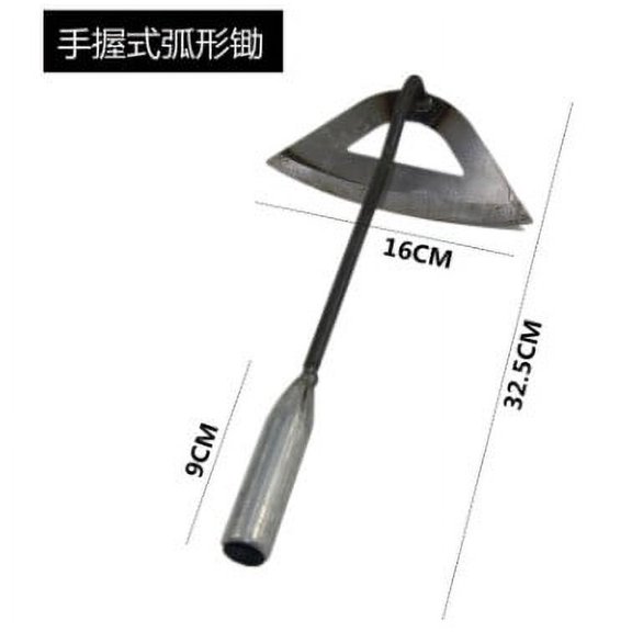BERTDOMD Hardened Hollow Hoe Garden Tool Hollow Hoe Sharpen Garden Hole Portable Household Vegetable Garden Tool For Backyard And Farms