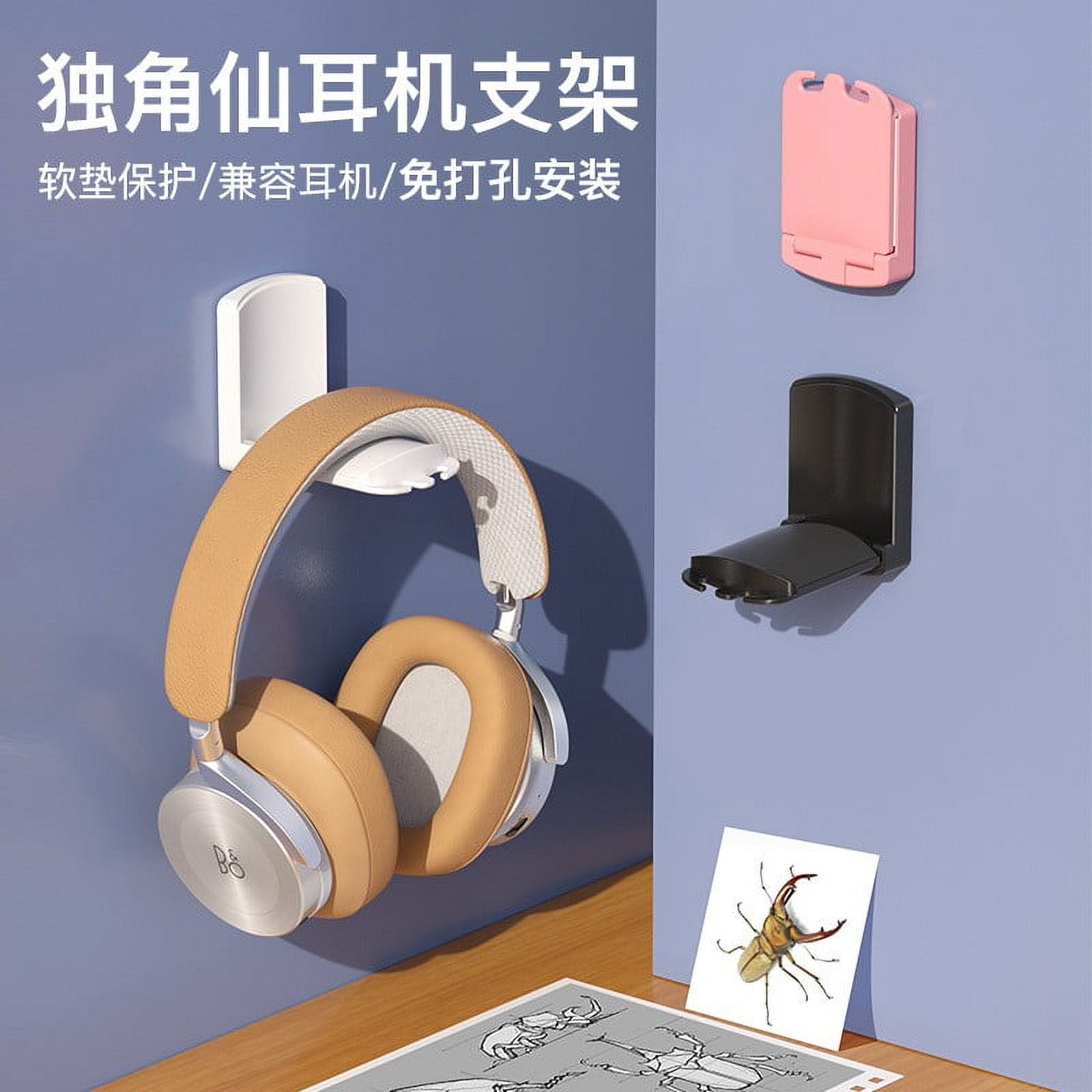 EXHUMKY Wall Mount Headset Hanger Storage Rack for Universal Gaming ...