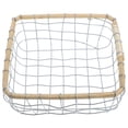 thumbnail image 1 of BERTDOMD Iron Wire Woven Basket Wedding Metal Gift Basket Bread Basket Candy Storage Container, 1 of 5