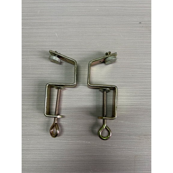 EXHUMKY Table Mounting Clamp Knitting Machine Table Clamps Golden Universal Compatibility for Avid Knitters 1Pcs
