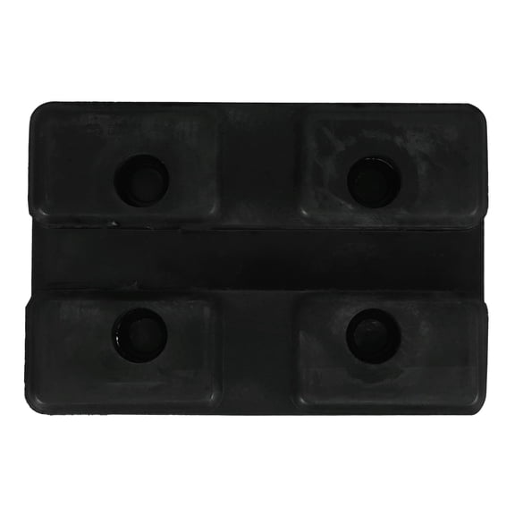 EXHUMKY Car Lift Rubber Pad BERTDOMD Thickened Jack Pads Vibration Dampening Black