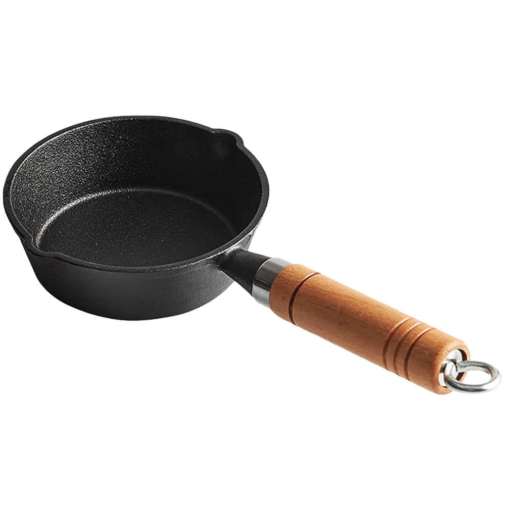 UKENEM 3-in-1 Cast Iron Multi-Functional Pot - Saucepan, Steamer & Tart Pan With Lid - For Baking, Grilling, Melting Chocolate - View #5
