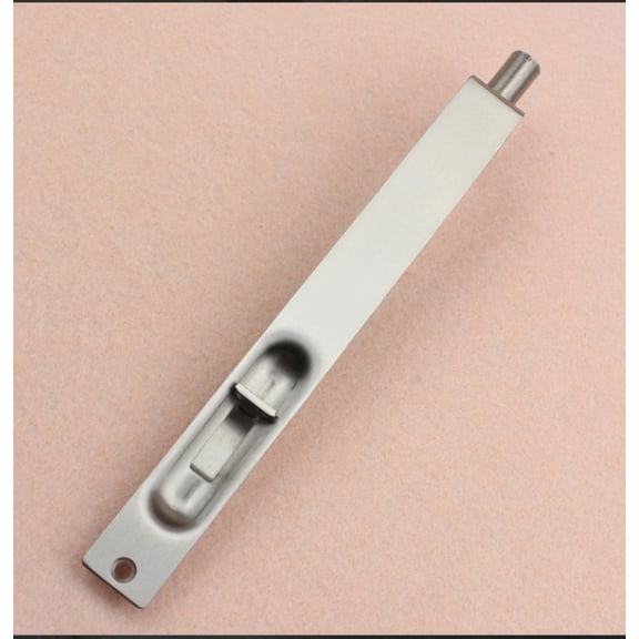 BERTDOMD Stainless Steel Security Concealed Slide Bolt Lock Safty Guard Lever Door Action Flush Bolt Lock Latch For Furniture Hardware Fitting Accessories