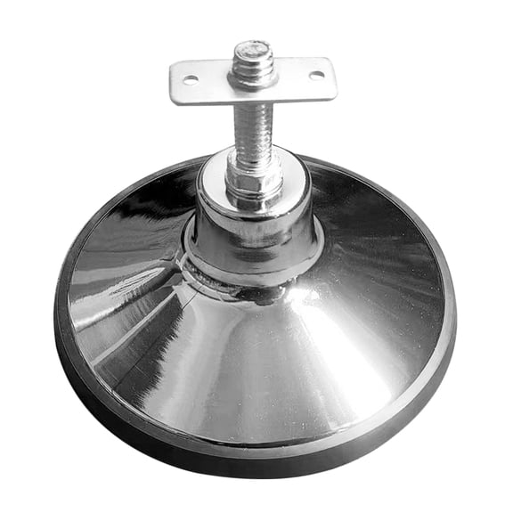 EXHUMKY Plated Silver Metal Pool Table Foot Elevating Pad for Stable Outdoor Table Leg Adjustment