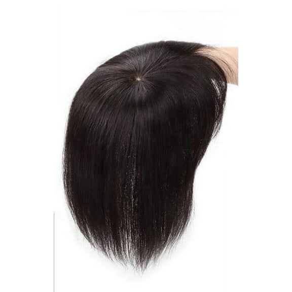 BERTDOMD Women Wiglet Hairpiece Clip On Hair Topper Hair Extension Wig Thinning Hair Volume Topper