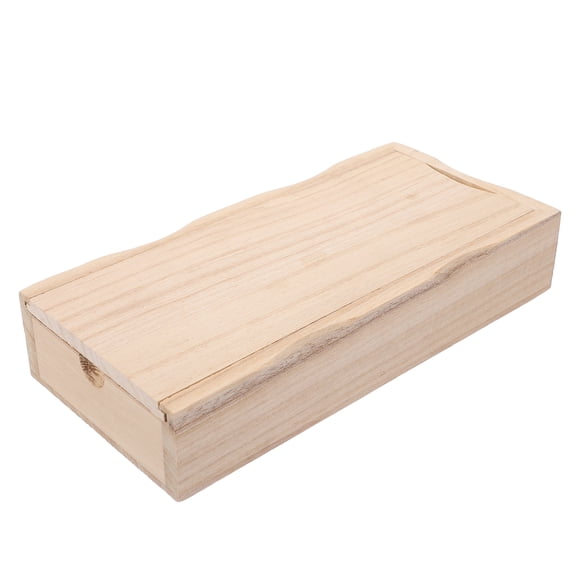 BERTDOMD Wooden Party Favor Box for Tea, Birthday, Wedding, Bridal Shower - Elegant Wooden Box