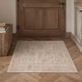 thumbnail image 1 of BERTHMEER 2'×3' Small Area Rugs for Entryway Bedroom Beige Machine Washable Non Slip Vintage Oriental Carpets for Bathroom Entrance Laundry Traditional Distressed Throw Rugs, 1 of 6