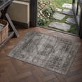 thumbnail image 1 of BERTHMEER 2'x3' Small Area Rugs for Bedroom Entryway Office Doormat Indoor,Vintage Traditional Distressed Rugs Washable Non-slip,Brown Carpets, 1 of 7