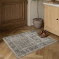 thumbnail image 1 of BERTHMEER 2'x3' Mossy Gray Small Area Rugs for Bedroom Entryway Kitchen Dorm Entrance Vintage Non Slip Washable Oriental Traditional Distressed Rugs, 1 of 6