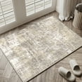 thumbnail image 1 of BERTHMEER 2'x3' Small Abstract Area Rugs for Entryway indoor Machine Washable Non-slip, Beige Gray, 1 of 4