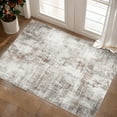 thumbnail image 1 of BERTHMEER 2'x3' Small Area Rugs for Kitchen Entryway Living Room Bedroom Abstract Rugs,Non-Slip Machine Washable Indoor Rugs,Black&Red, 1 of 7