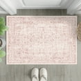 thumbnail image 1 of BERTHMEER 2'x3' Small Area Rugs for indoor Entryway Door Entrance Washable Throw Rugs Non skid, Pink, 1 of 2