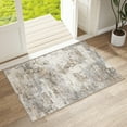 thumbnail image 1 of BERTHMEER 2'x3' Small Gray Area Rugs for Bathroom Bedroom Entryway Kitchen Dorm Entrance Non Slip Washable Brown Modern Abstract Contemporary Rugs, 1 of 5