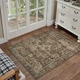 thumbnail image 1 of BERTHMEER 2'x3' Small Red Brown Area Rugs Washable Throw Rugs for Entryway Kitchen Doorway Entrance Indoor Traditional Doormats Non-slip Washable Rugs, 1 of 5