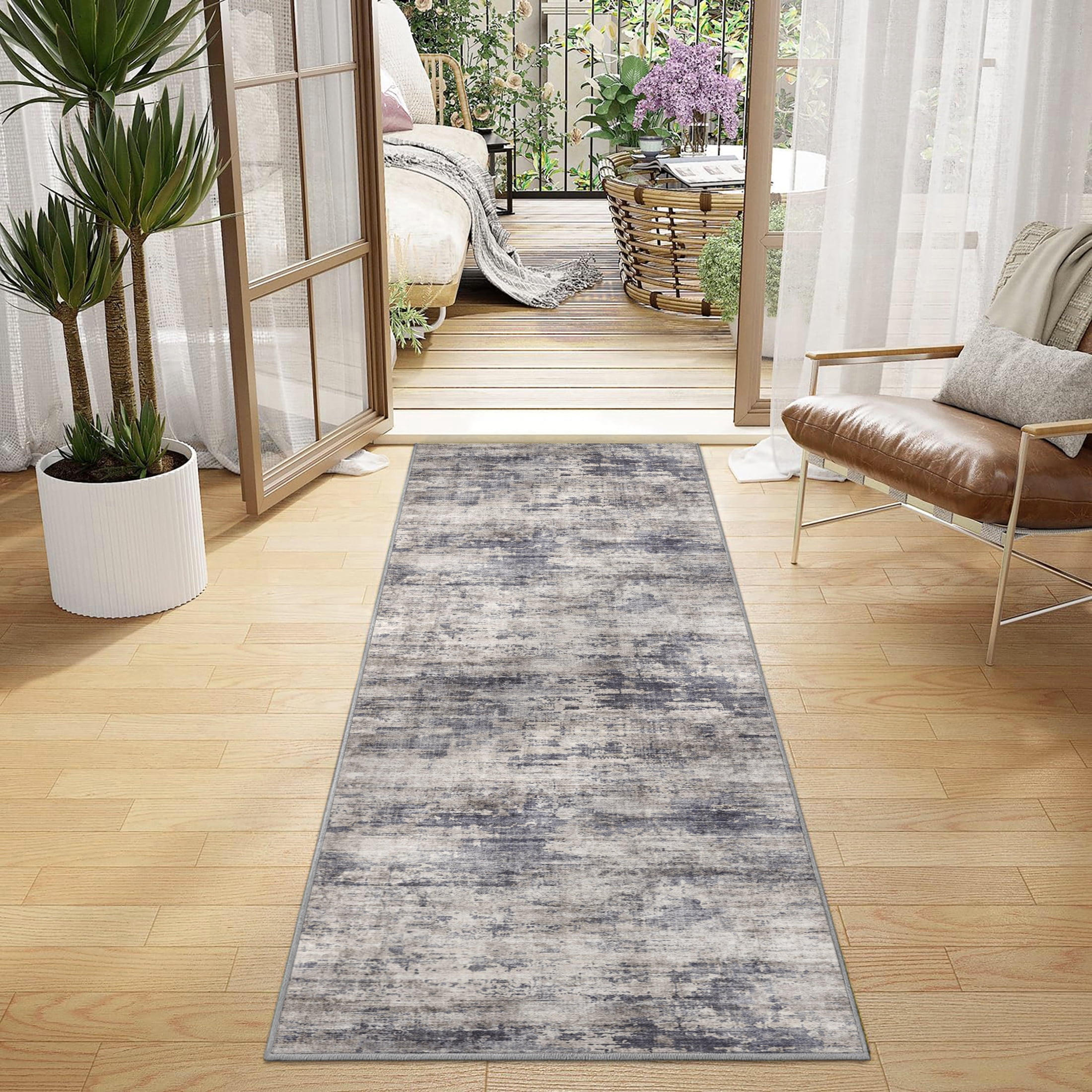 BERTHMEER 2'x6' Runner Rugs for Hallway Kitchen Entryway Washable Non ...