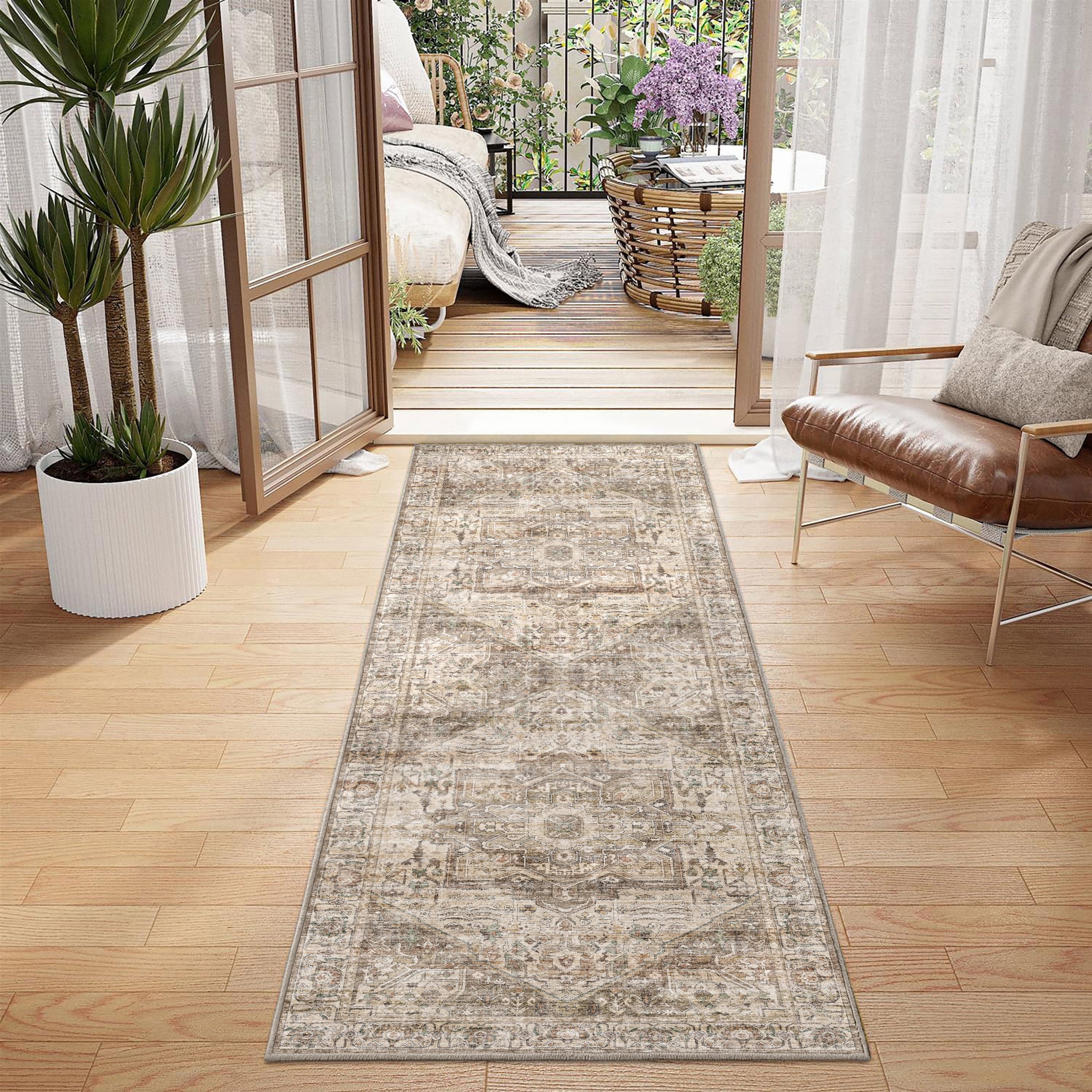 BERTHMEER 2'x6' Runner Rugs for Hallway Kitchen Entryway indoor Machine ...