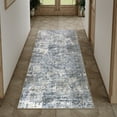 thumbnail image 1 of BERTHMEER 2'x6' Runner Rugs non-slip, Blue Gray, 1 of 7
