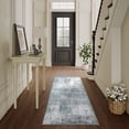 thumbnail image 1 of BERTHMEER 2'x6' Washable Runner Rugs for Hallway Kitchen Entryway Non-slip, Blue Gray, 1 of 2
