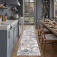 thumbnail image 1 of BERTHMEER 2'x6' Washable Runner Rugs for Hallway Kitchen Entryway Non-slip, Blue, 1 of 6